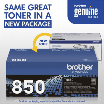 Cartouche de toner d'origine Brother TN850 TN850