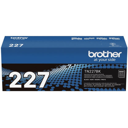 Brother TN-227BK Original High Yield Laser Toner Cartridge - Black - 1 Each TN227BK