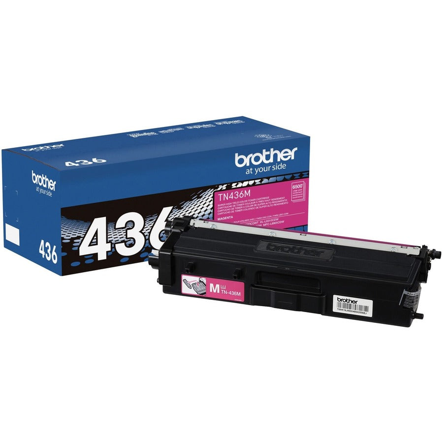 Cartouche de toner laser d'origine Brother TN436M - Magenta - 1 unité TN436M