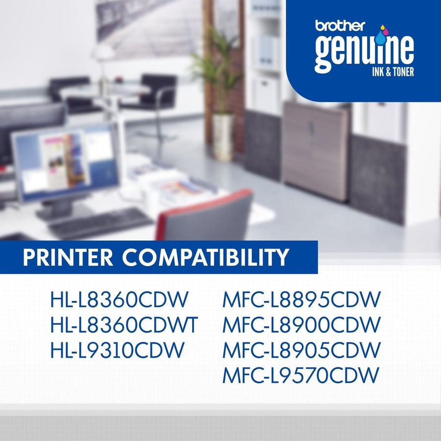 Cartouche de toner laser d'origine Brother TN436M - Magenta - 1 unité TN436M