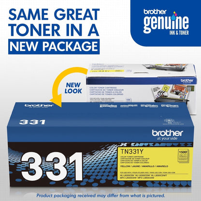 Cartouche de toner d'origine Brother TN331Y TN331Y