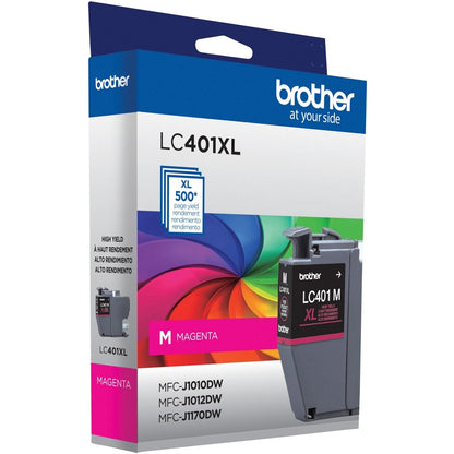 Brother LC401XLMS Original High Yield Inkjet Ink Cartridge - Magenta - 1 Pack LC401XLMS