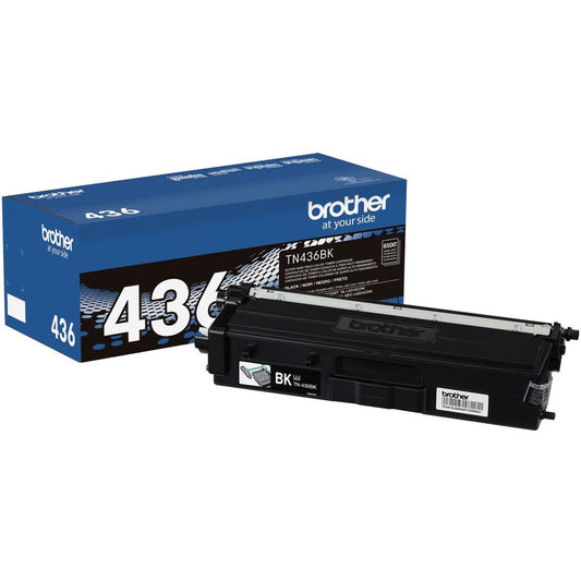 Cartouche de toner laser d'origine Brother TN436BK - Noir - 1 unité TN436BK