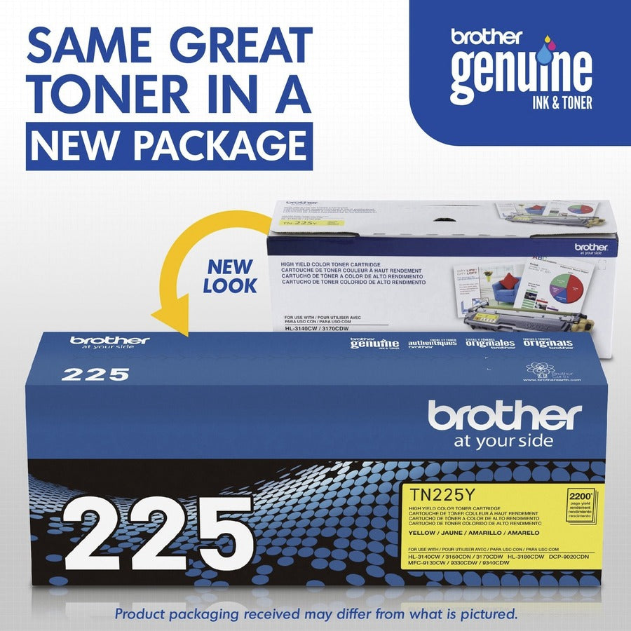 Cartouche de toner Brother TN225Y TN225Y