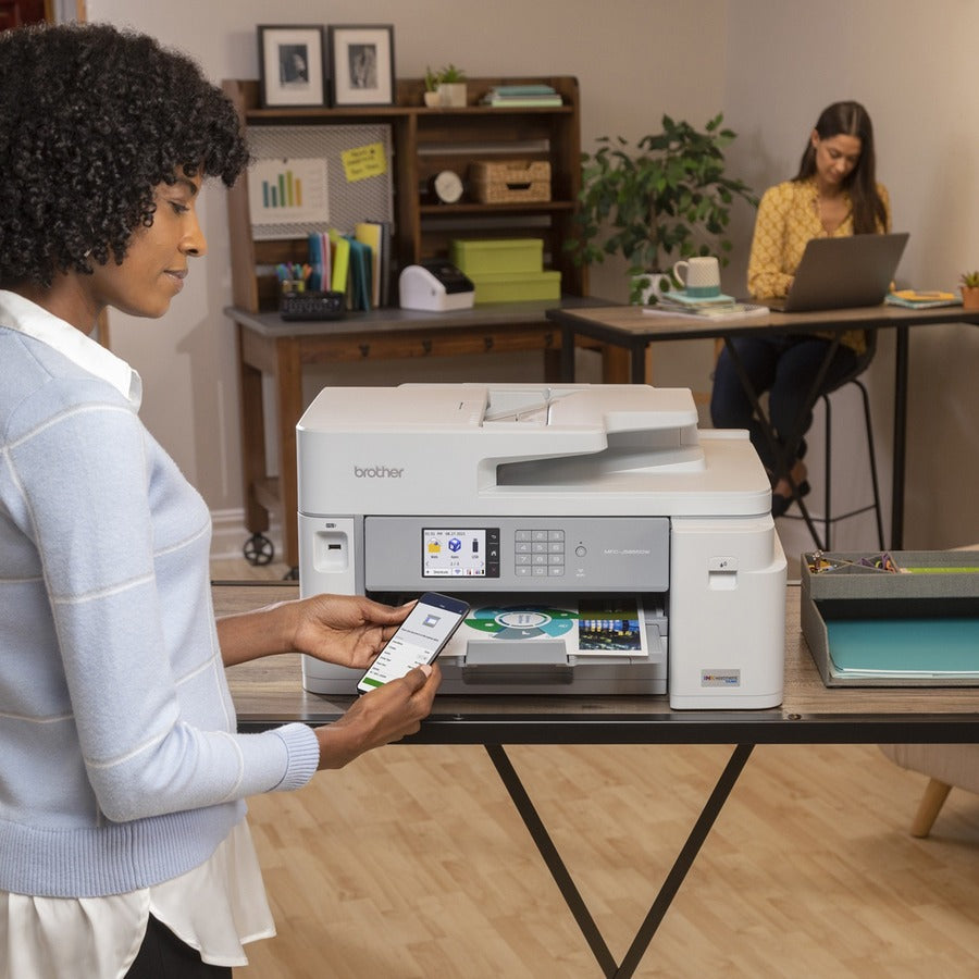 Brother INKvestment Tank MFC-J5855DW Wireless Inkjet Multifunction Printer - Color MFCJ5855DW