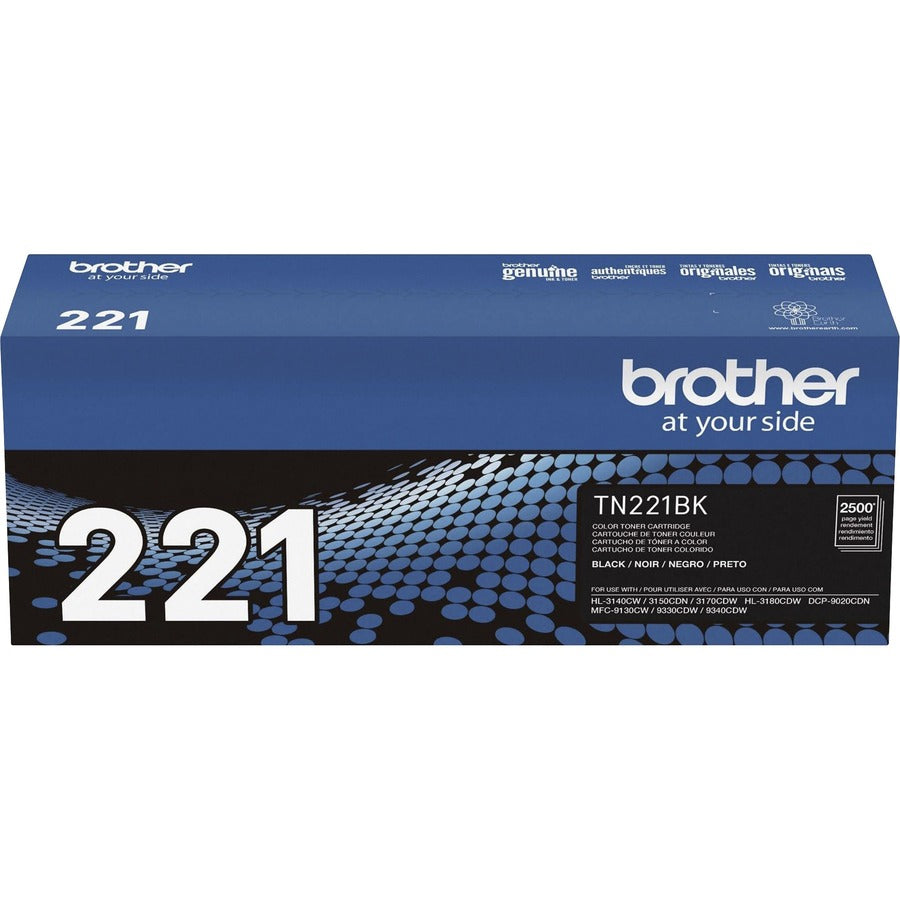 Cartouche de toner d'origine Brother TN221BK TN221BK