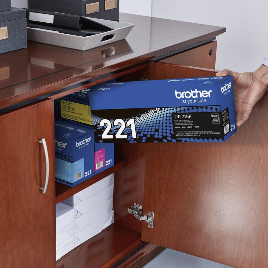 Cartouche de toner d'origine Brother TN221BK TN221BK
