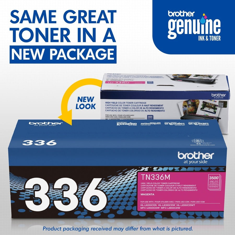 Cartouche de toner d'origine Brother TN336M TN336M