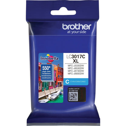 Brother Innobella LC3017C Original High Yield Inkjet Ink Cartridge - Cyan - 1 / Pack LC3017CS