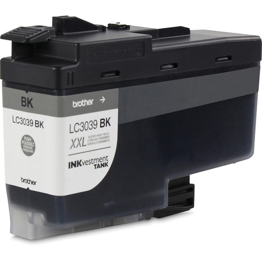 Brother INKvestment LC3039BKS Original Ultra High Yield Inkjet Ink Cartridge - Single Pack - Black - 1 Pack LC3039BKS