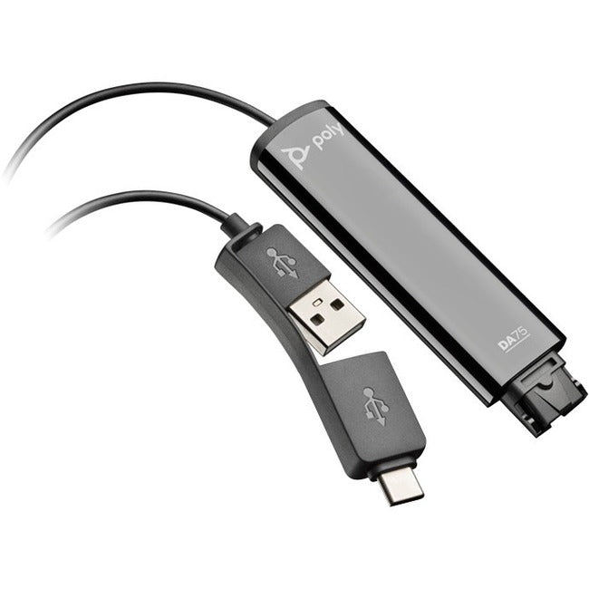Adaptateur de casque Poly DA75 218266-01