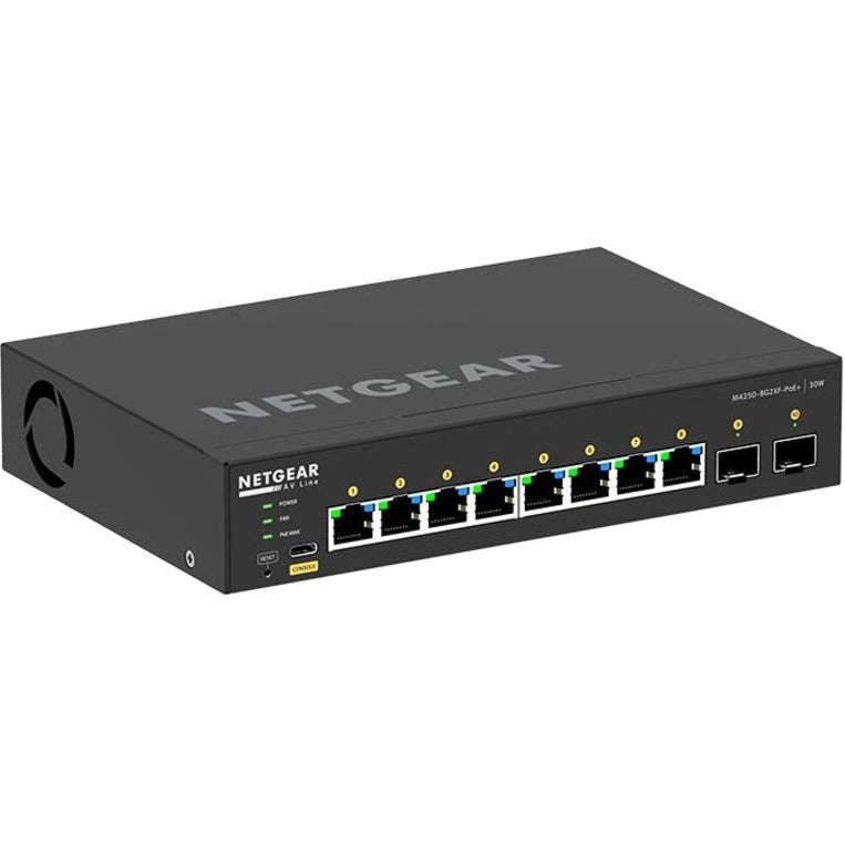 Commutateur Ethernet Netgear AV Line M4250 GSM4210PX GSM4210PX-100NAS