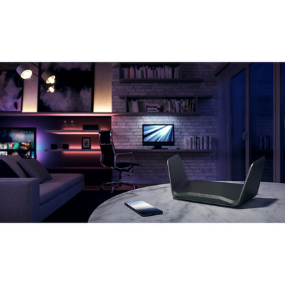 Routeur sans fil Ethernet Netgear Nighthawk RAXE300 Wi-Fi 6E IEEE 802.11 a/b/g/n/ac/ax RAXE300-100CNS