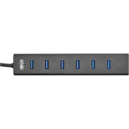 Tripp Lite 7-Port Portable USB 3.0 SuperSpeed Mini Hub, Aluminum U360-007-AL