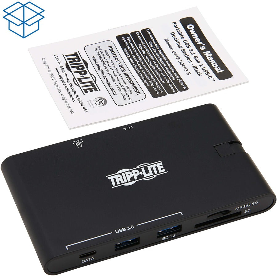 Station d'accueil Tripp Lite U442-DOCK3-B U442-DOCK3-B