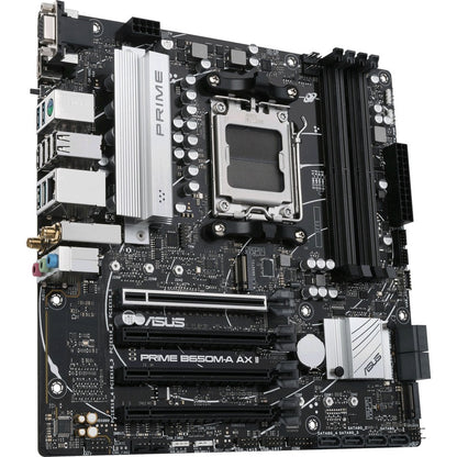 Carte mère de bureau gaming Asus Prime B650M-A AX II - Chipset AMD B650 - Socket AM5 - Micro ATX PRIME B650M-A AX II