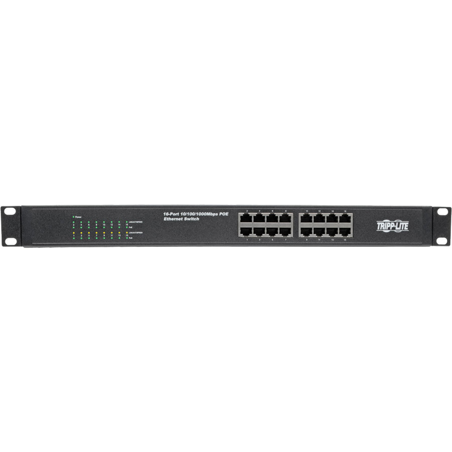 Commutateur réseau Gigabit Ethernet non géré Tripp Lite NG16POE avec POE NG16POE