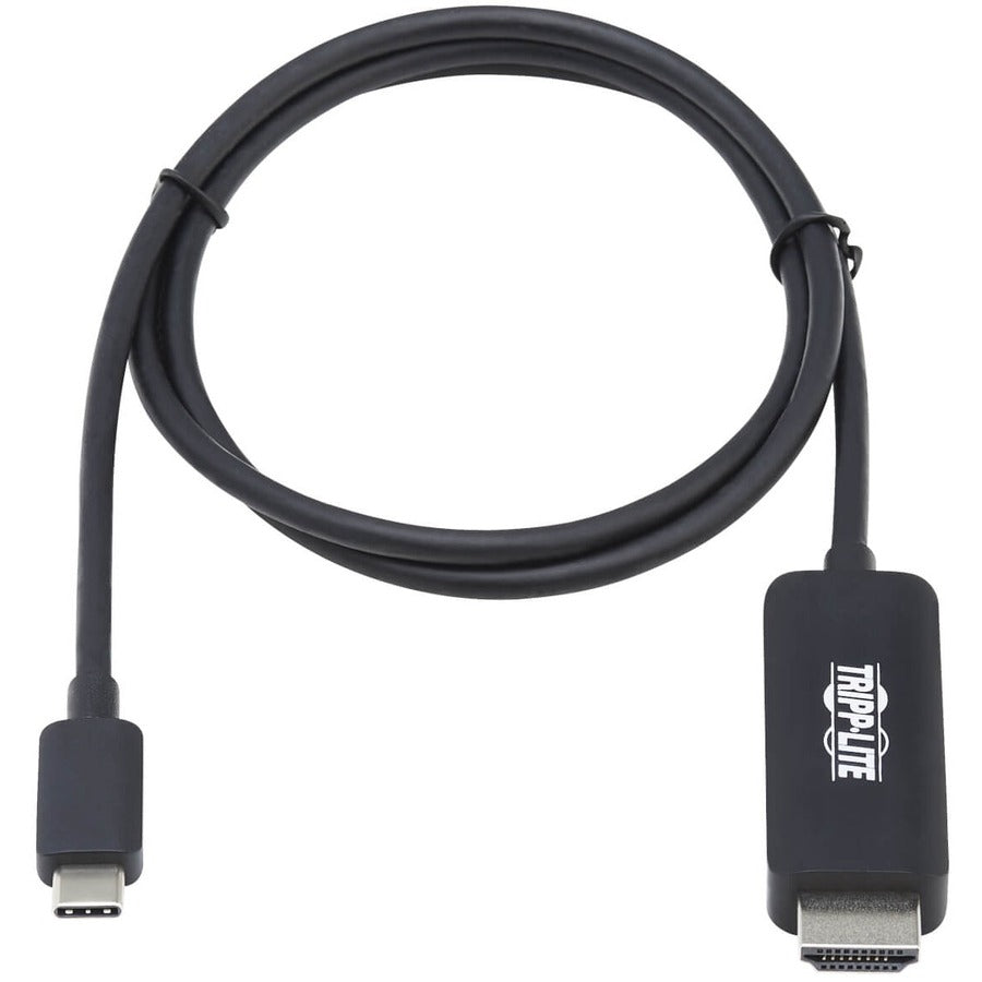 Adaptateur de câble USB-C vers HDMI Tripp Lite U444-003-HBE, M/M, noir, 3 pi. U444-003-HBE