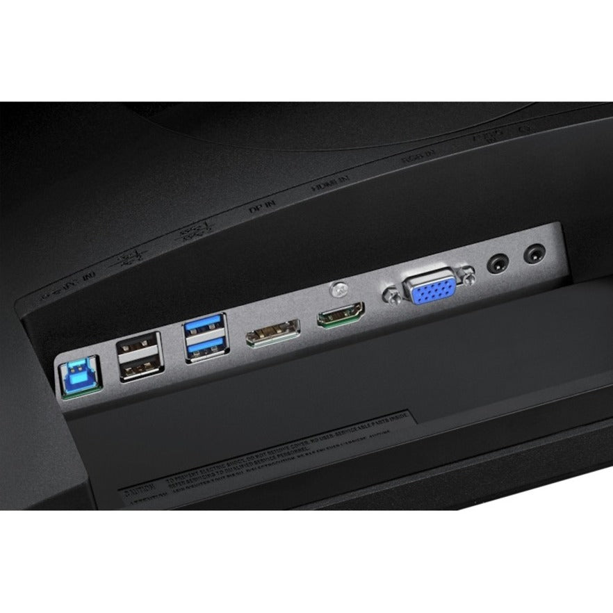 Moniteur LCD Full HD 23,8" Samsung Professional S24R650FDN - 16:9 - Gris bleu foncé LS24R650FDNXZA
