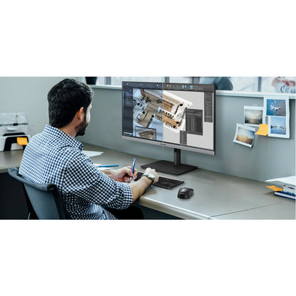 Moniteur LCD Full HD 23,8" Samsung Professional S24R650FDN - 16:9 - Gris bleu foncé LS24R650FDNXZA