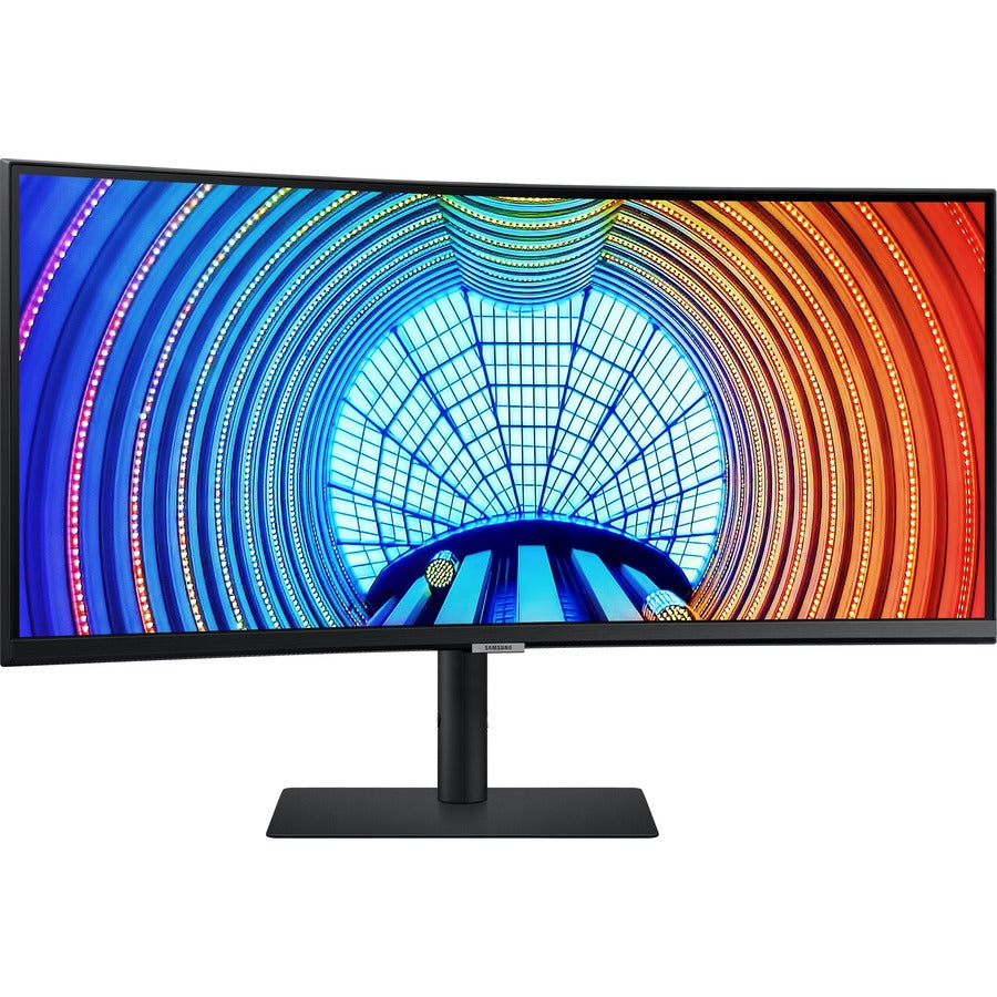Moniteur LCD incurvé Samsung ViewFinity S6 S34A654UBN 34" UW-QHD - 21:9 - Noir LS34A654UBNXGO