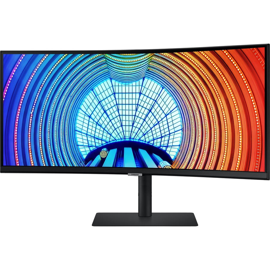Moniteur LCD incurvé Samsung ViewFinity S6 S34A654UBN 34" UW-QHD - 21:9 - Noir LS34A654UBNXGO