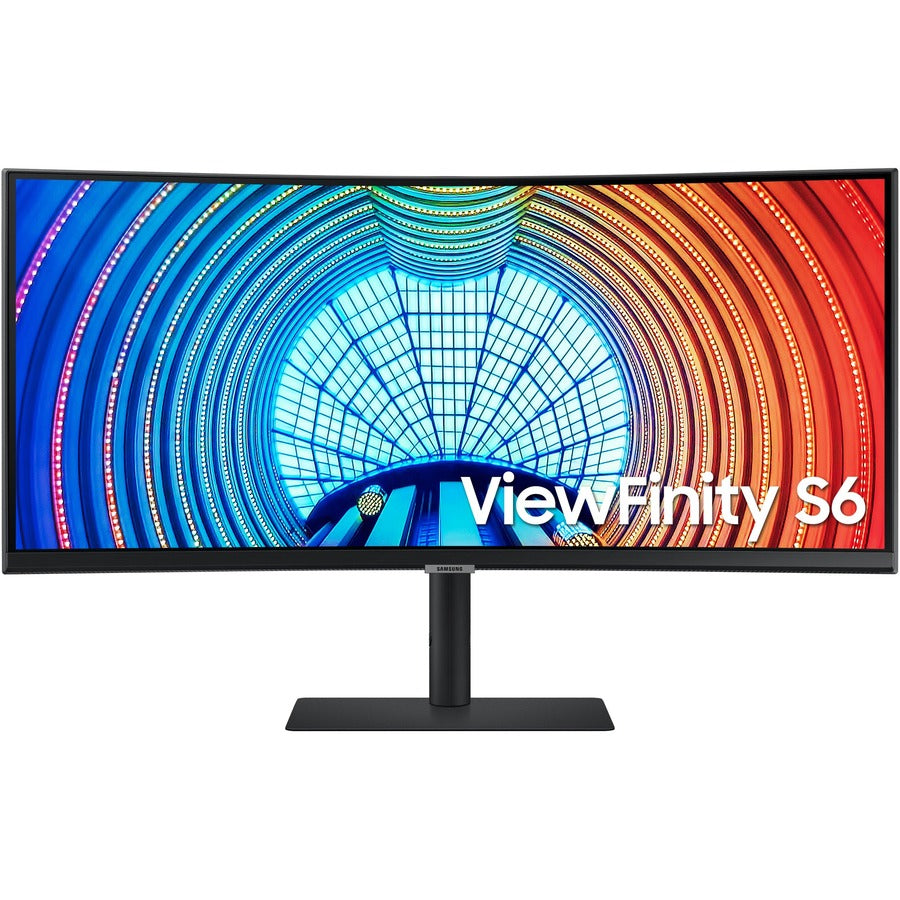 Moniteur LCD incurvé Samsung ViewFinity S6 S34A654UBN 34" UW-QHD - 21:9 - Noir LS34A654UBNXGO