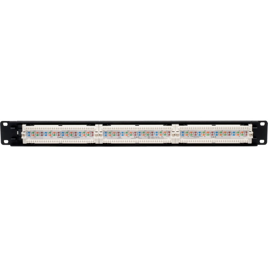 Panneau de brassage Tripp Lite 24 ports Cat6 Cat5 montage en rack 110 broches RJ45 Ethernet 1URM N252-024
