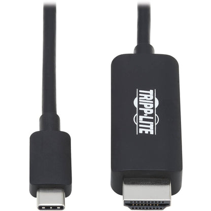 Câble adaptateur USB-C vers HDMI Tripp Lite U444-006-HBE, M/M, noir, 6 pi. U444-006-HBE