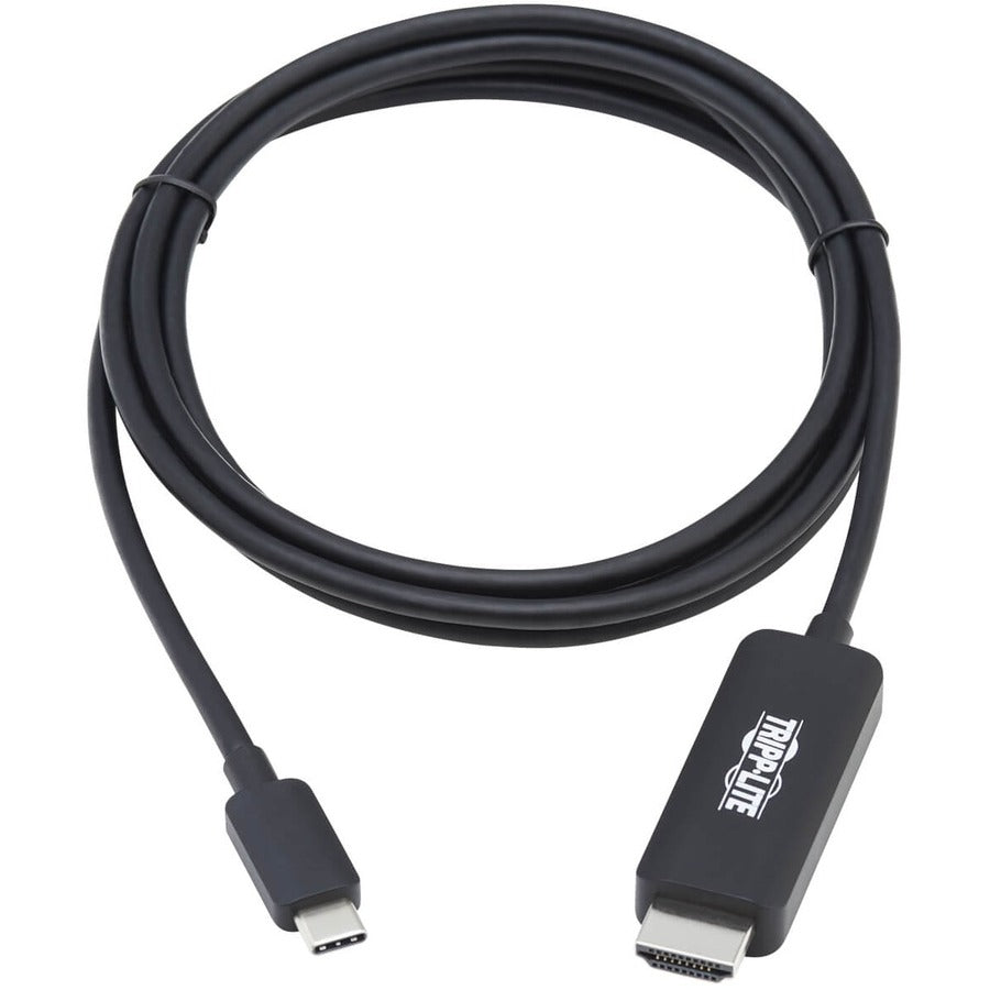 Câble adaptateur USB-C vers HDMI Tripp Lite U444-006-HBE, M/M, noir, 6 pi. U444-006-HBE