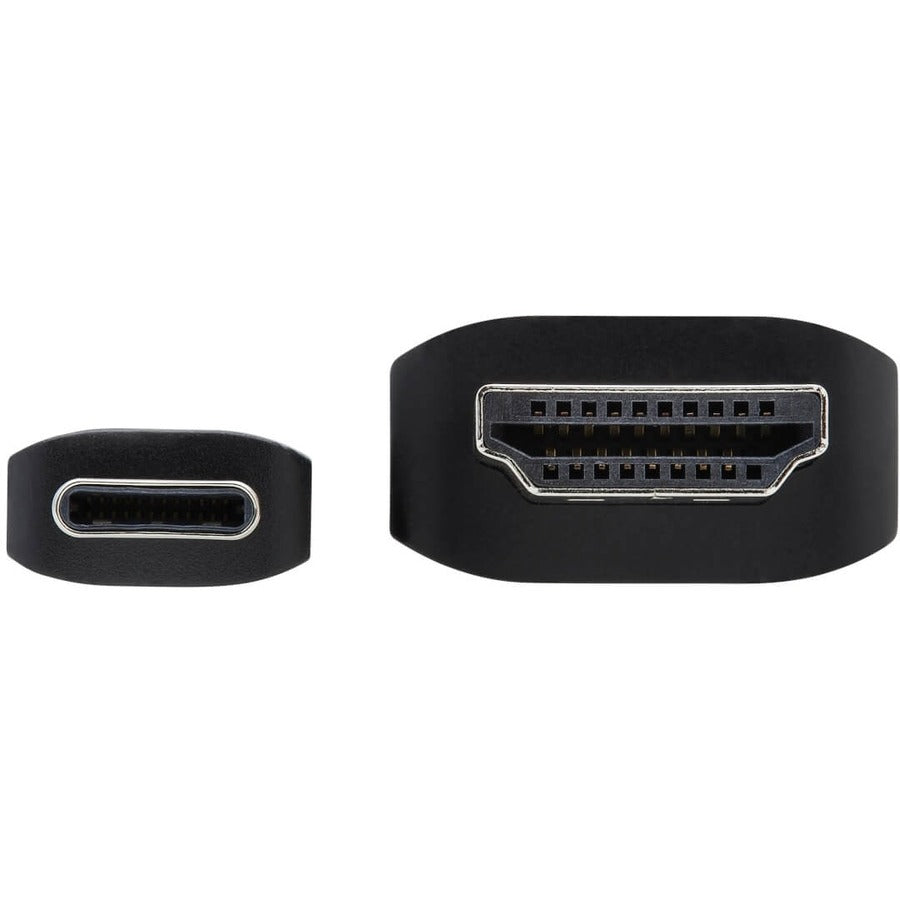 Câble adaptateur USB-C vers HDMI Tripp Lite U444-006-HBE, M/M, noir, 6 pi. U444-006-HBE