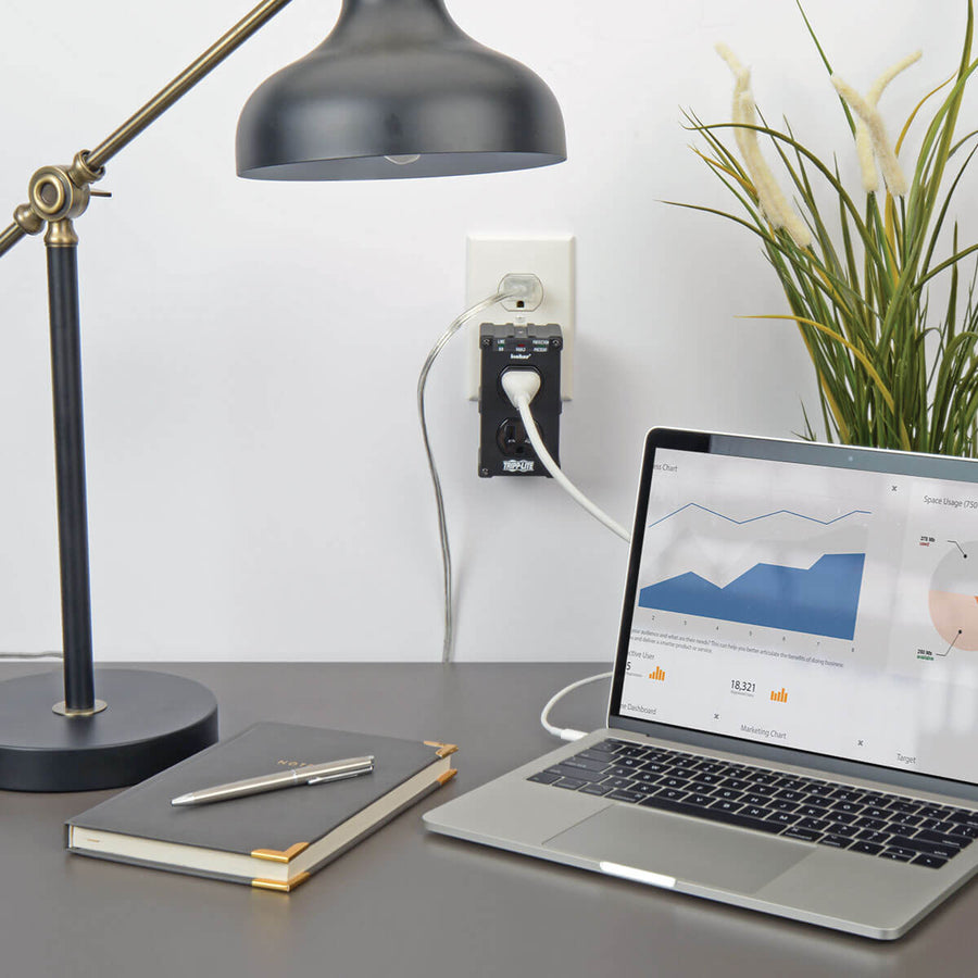 Parasurtenseur Tripp Lite Isobar ULTRABLOK Premium à 2 prises ULTRABLOK