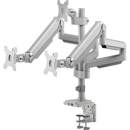 Tripp Lite DDR1730TAL Desk Mount for Flat Panel Display, Monitor, HDTV - Silver DDR1730TAL