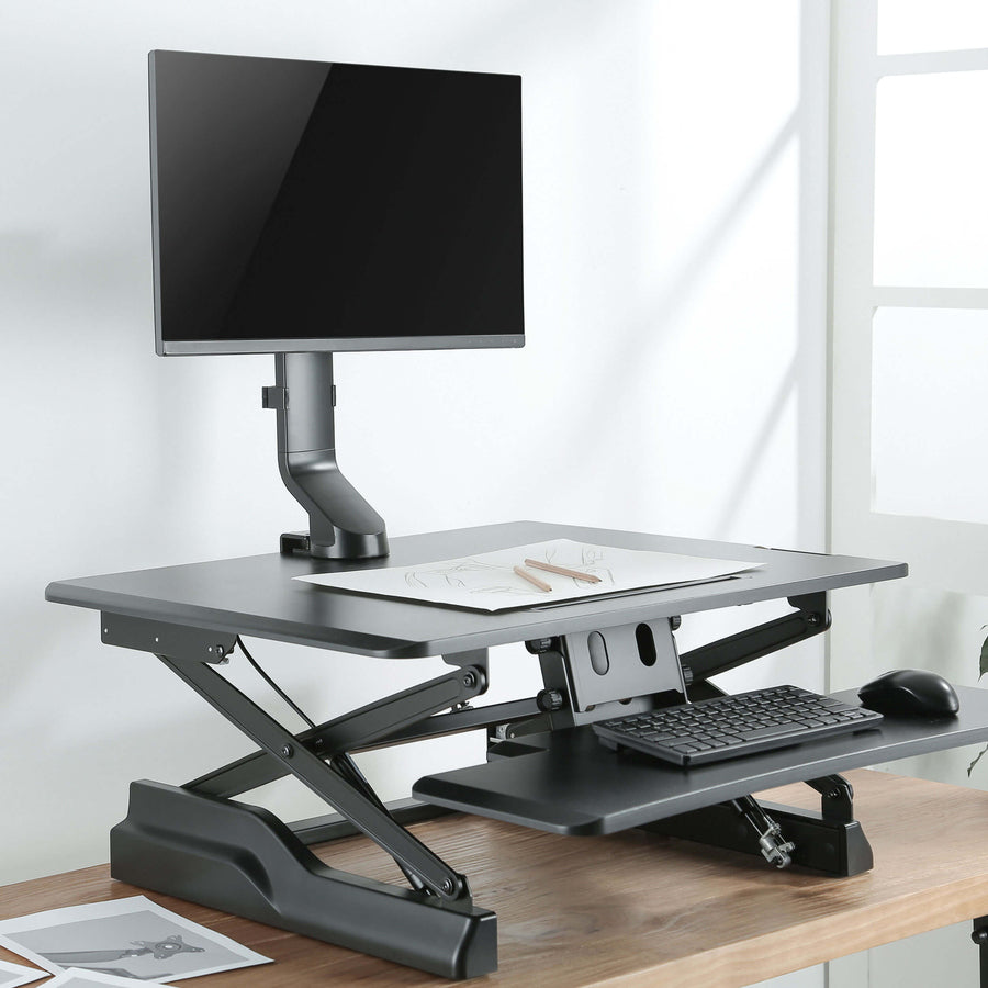 Support de bureau Tripp Lite DDR1732SC pour moniteur, écran plat, téléviseur - Noir DDR1732SC