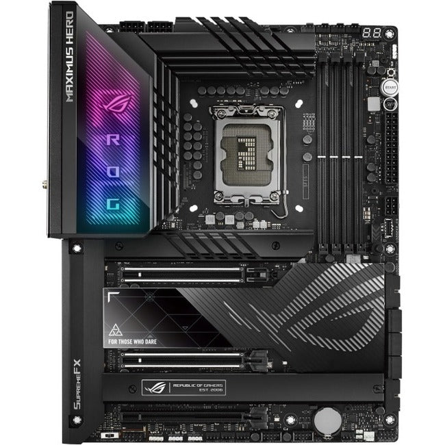 Carte mère de bureau gaming Asus ROG Maximus Z790 Hero Maximus Z790 Hero - Chipset Intel Z790 - Socket LGA-1700 - ATX ROGMAXIMUSZ790HERO
