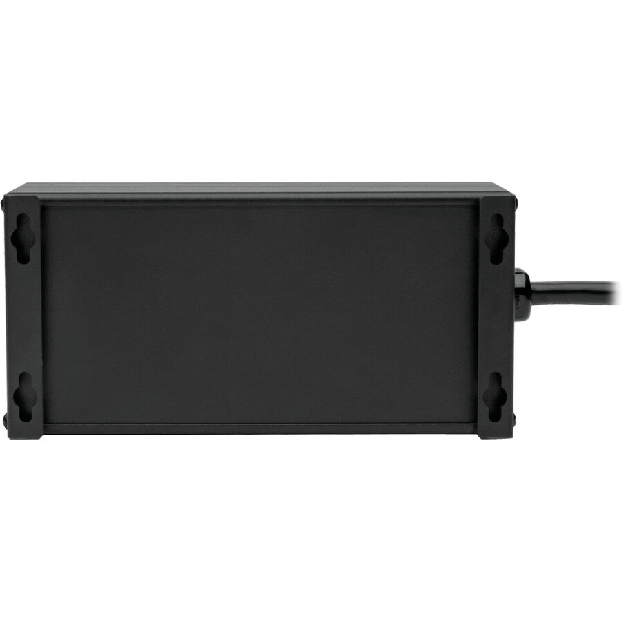 Multiprise avec parasurtenseur Tripp Lite Isobar, 4 prises, 2 ports de chargement USB, cordon de 8 pieds - 4 x NEMA 5-15R, 2 x USB - 1440 VA - 3330 J - Entrée 120 V CA IBAR4ULTRAUSBB