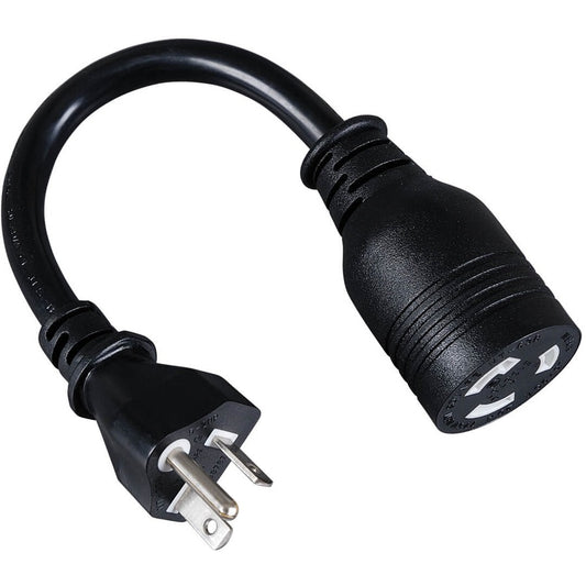 Câble adaptateur d'alimentation Tripp Lite 6 pouces robuste L5-20R vers 5-20P 20 A 12 AWG 6 pouces P044-06I