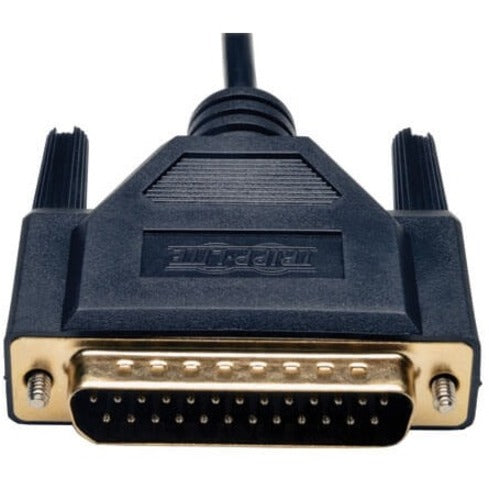 Adaptateur de câble série RS232 null modem de 6 pieds Tripp Lite DB9 vers BD25 F/M 6' P456-006