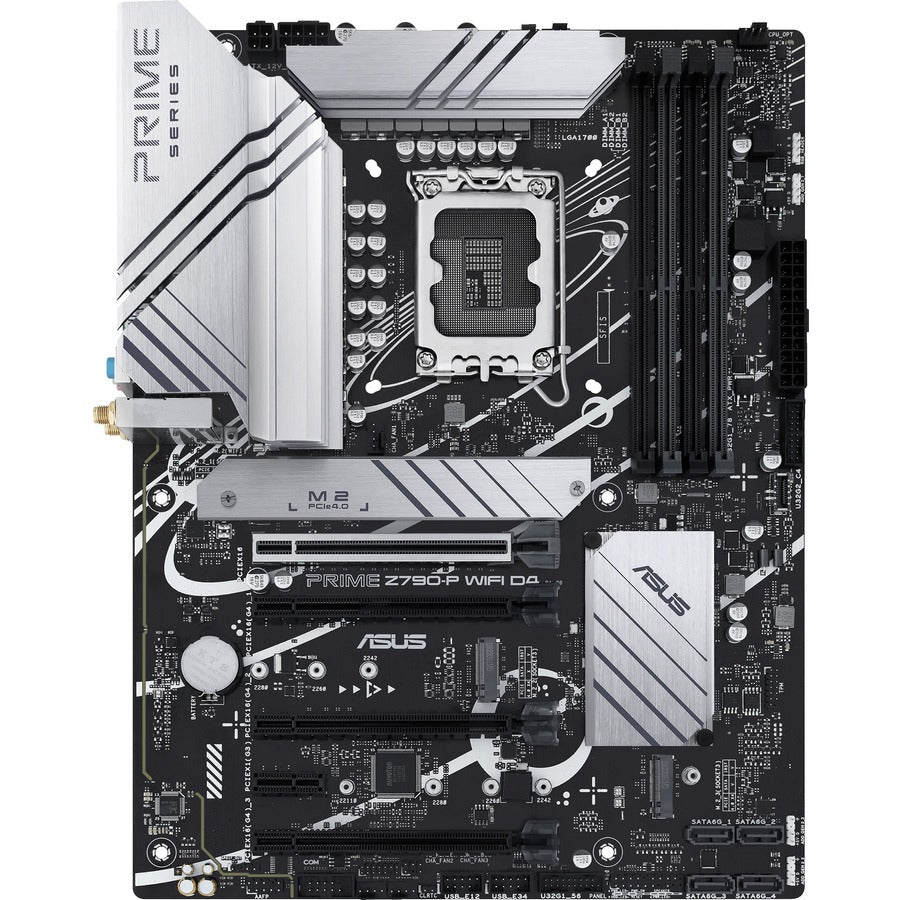 Carte mère de bureau gaming Asus Prime Z790-P WIFI D4 - Chipset Intel Z790 - Socket LGA-1700 - ATX PRIMEZ790-PWIFID4