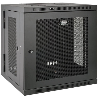 Armoire de montage mural pour rack Tripp Lite SmartRack 12U de profondeur UPS, arrière à charnière SRW12USDP