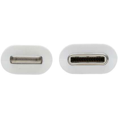 Câble de synchronisation/chargement USB-C vers Lightning Tripp Lite (M/M), certifié MFi, blanc, 2 m (6,6 pi) M102-02M-WH