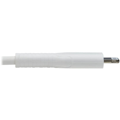 Câble de synchronisation/chargement USB-C vers Lightning Tripp Lite (M/M), certifié MFi, blanc, 2 m (6,6 pi) M102-02M-WH