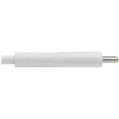 Câble de synchronisation/chargement USB-C vers Lightning Tripp Lite (M/M), certifié MFi, blanc, 2 m (6,6 pi) M102-02M-WH