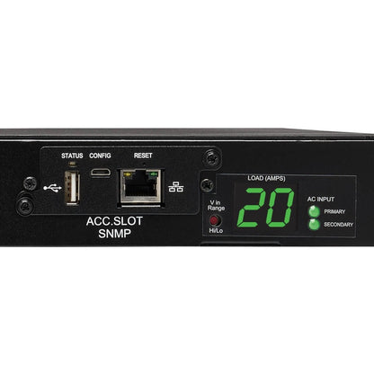 Tripp Lite PDUMH20HVATNET PDU commuté ATS 200 V - 240 V 16 A 10 prises PDUMH20HVATNET
