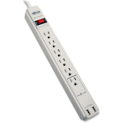 Parasurtenseur 6 prises Tripp Lite 2100J TLP606USB