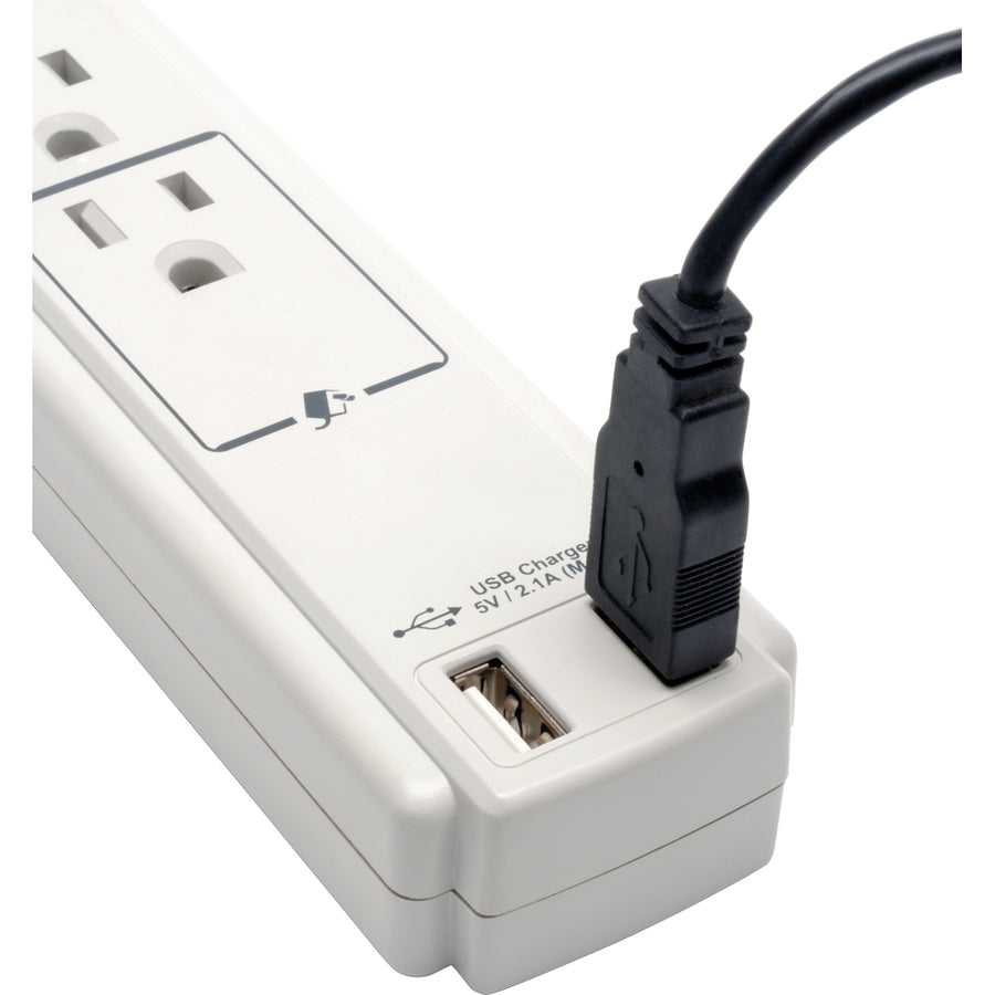 Parasurtenseur 6 prises Tripp Lite 2100J TLP606USB
