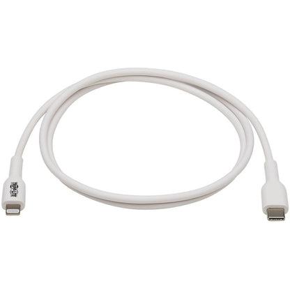 Câble de transfert de données Lightning/USB-C Tripp Lite Safe-IT M102AB-01M-WH M102AB-01M-WH