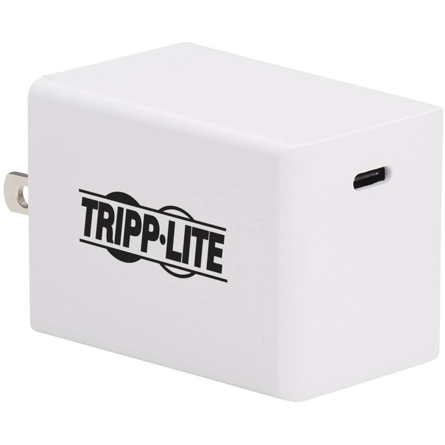 Chargeur mural compact USB-C 60 W Tripp Lite - Technologie GaN, USB-C Power Delivery 3.0 U280-W01-60C1-G