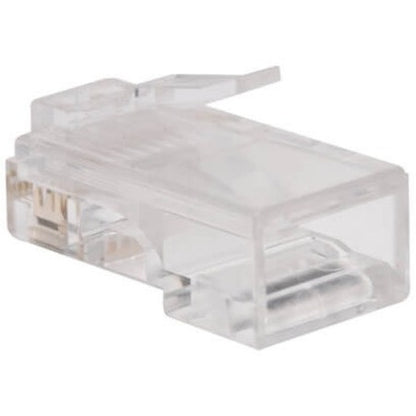 Tripp Lite N030-100-FL Lot de 100 fiches RJ45 pour câble conducteur plat solide/toronné N030-100-FL