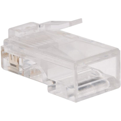 Tripp Lite N030-100-FL Lot de 100 fiches RJ45 pour câble conducteur plat solide/toronné N030-100-FL